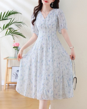 Chiffon Casual long dress seaside dress for women