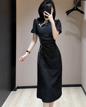 Chinese style dress summer long dress for women