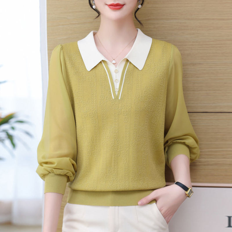 Western style tops spring and summer T-shirt for women