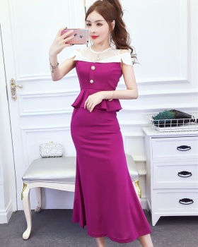 Slim package hip dress summer fashion formal dress