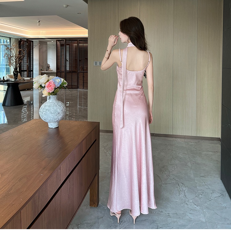 Sling slim long dress enticement spring and summer dress