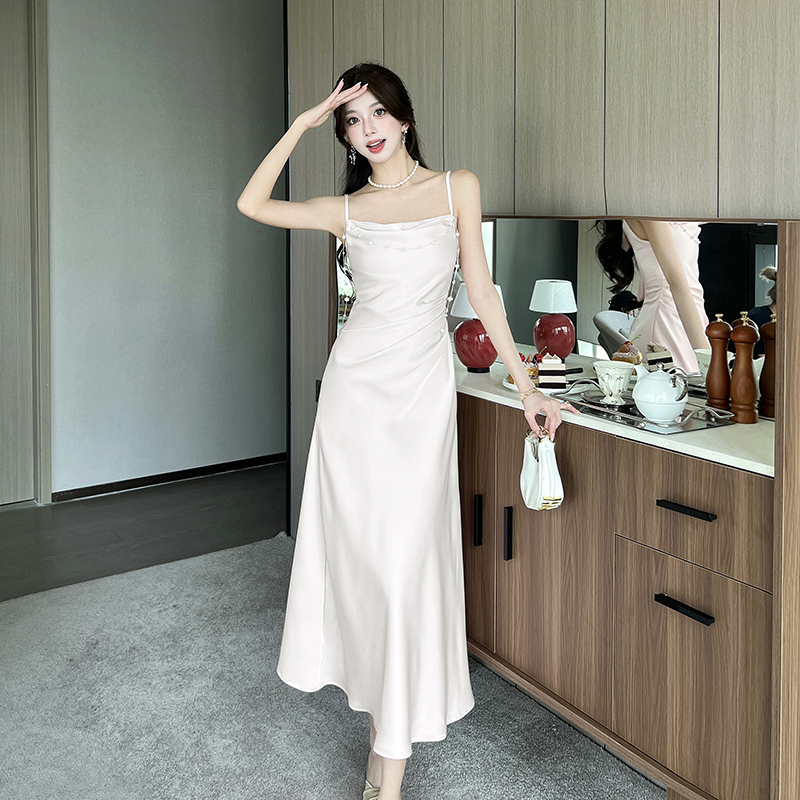 Mermaid sling slim light luxury temperament dress for women