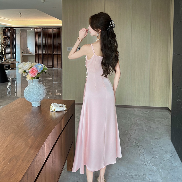 Mermaid sling slim light luxury temperament dress for women