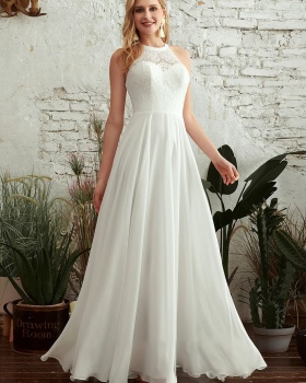 Spring wedding dress European style dress