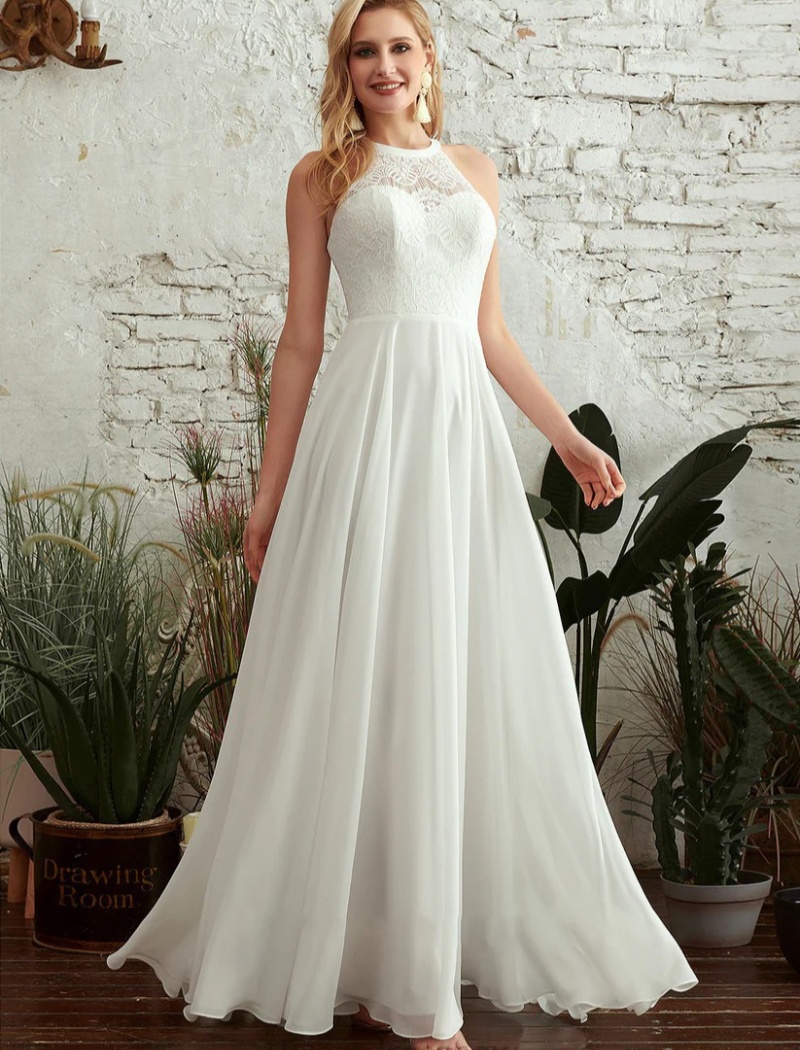 Spring wedding dress European style dress