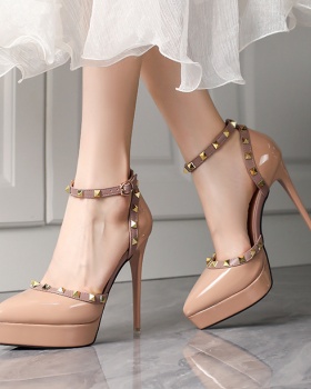 Fashion high-heeled shoes pointed shoes for women