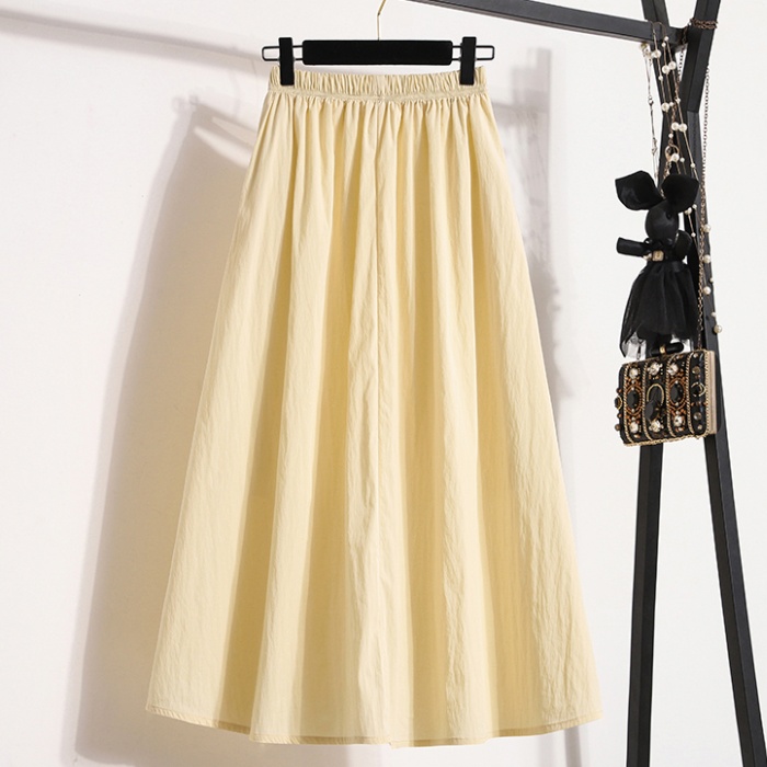 Lazy long thin summer skirt