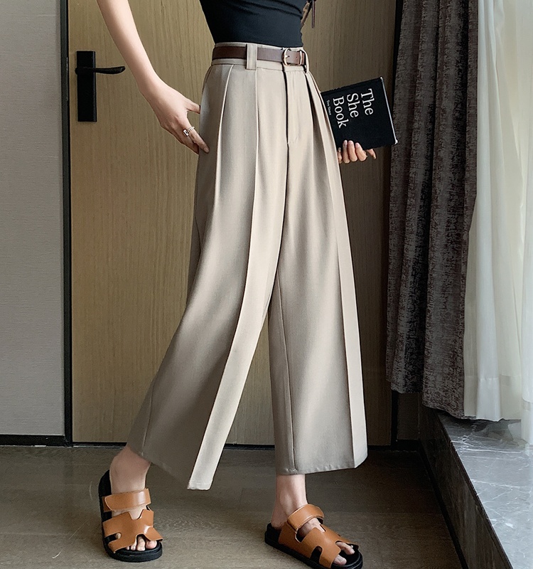 Casual nine pants straight business suit for women