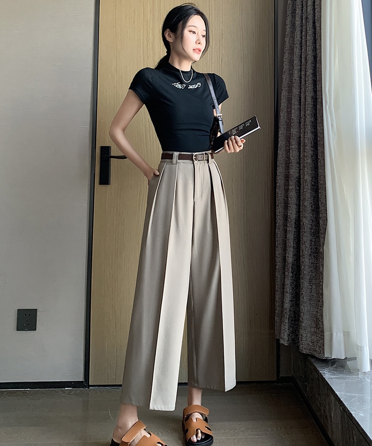 Casual nine pants straight business suit for women