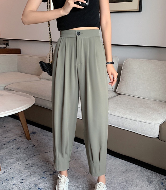 Loose slim casual pants harem suit pants