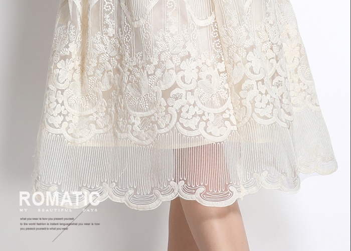 Light luxury chanelstyle lace skirt 2pcs set