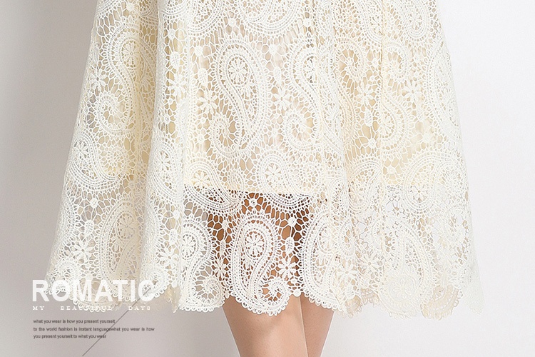 Lace light luxury chanelstyle skirt 2pcs set