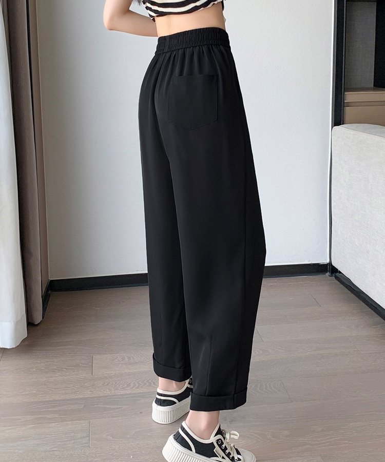 Thin casual pants slim business suit for women