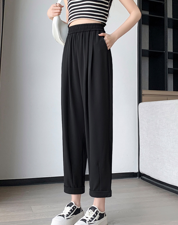 Thin casual pants slim business suit for women