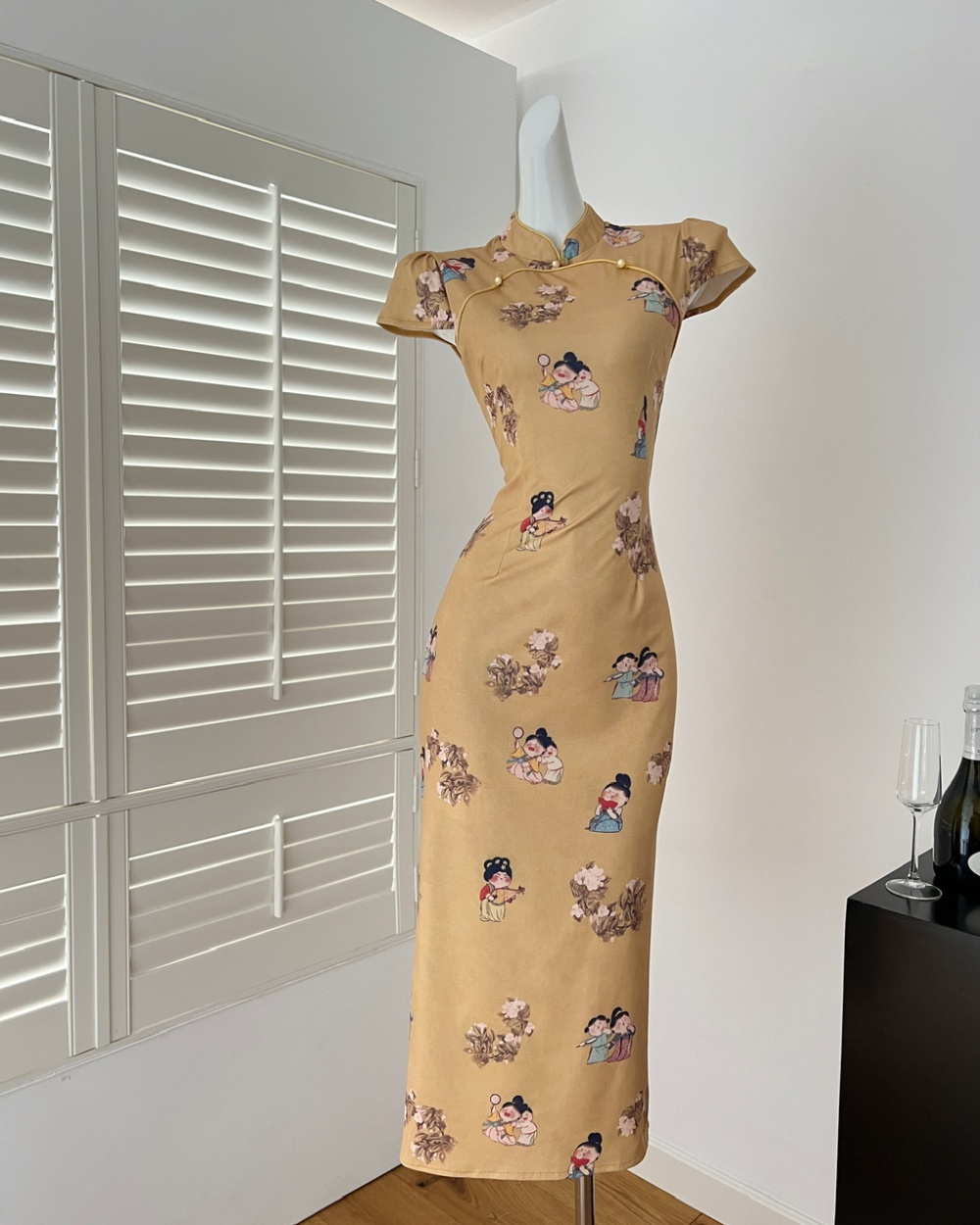 Spring dress temperament cheongsam