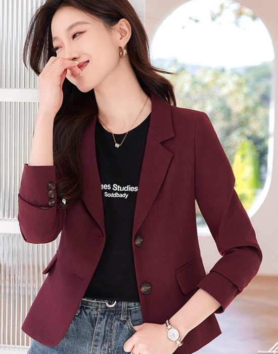 Profession long sleeve coat overalls business suit for women