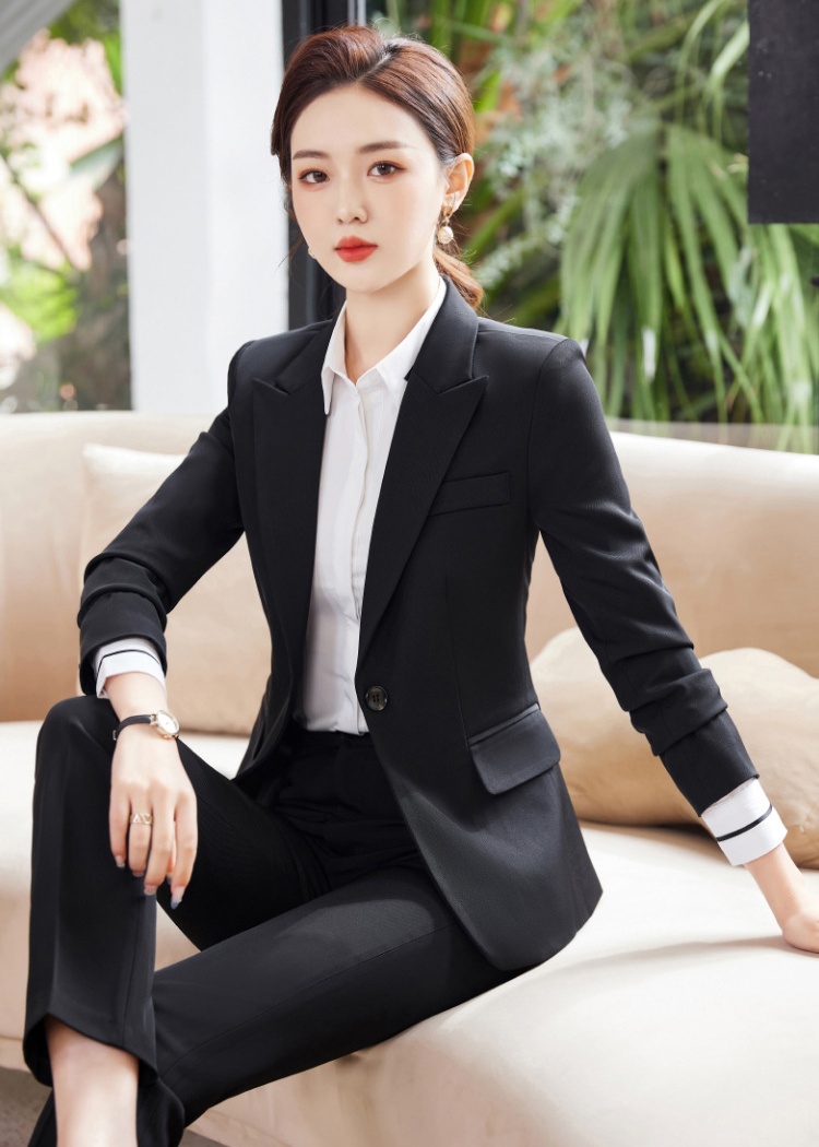 Long sleeve waistcoat large yard suit pants 3pcs set