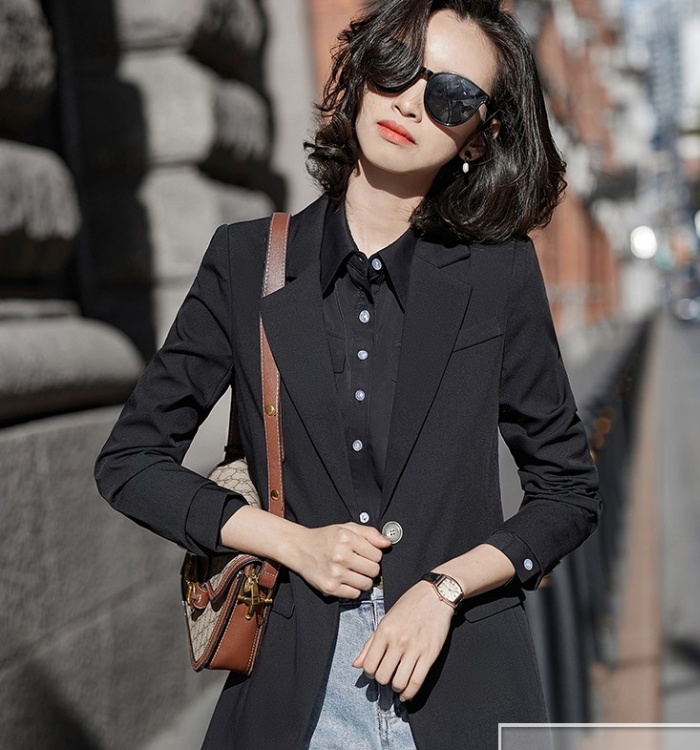 Long sleeve overalls coat profession business suit