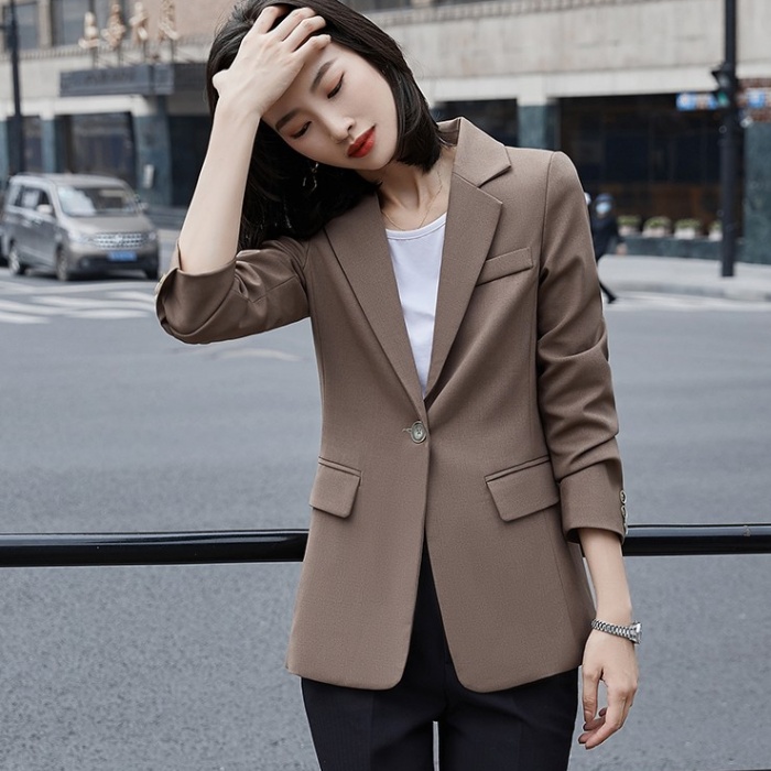 Long sleeve overalls coat profession business suit