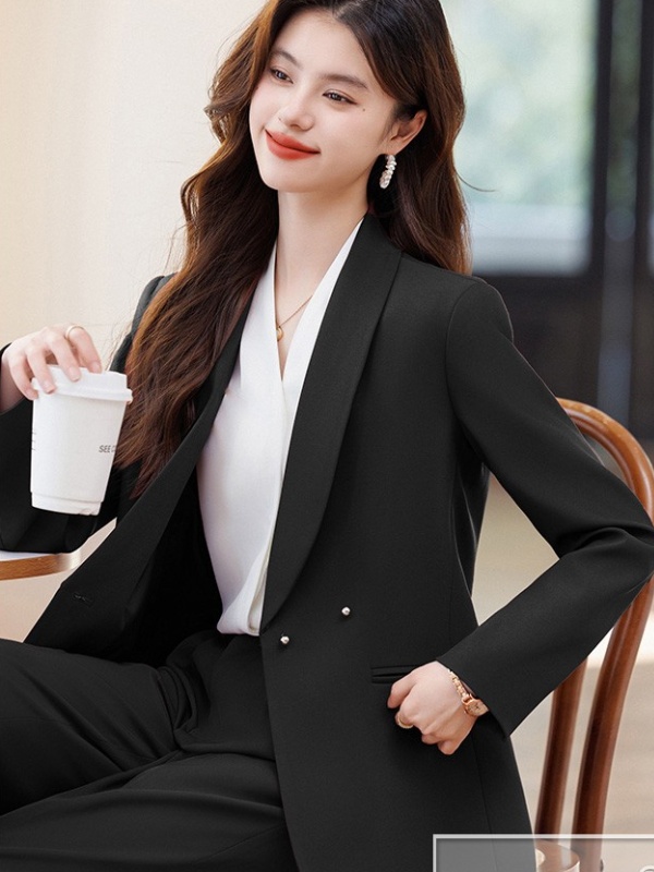 Long sleeve profession overalls business suit for women