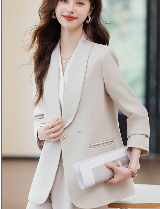 Long sleeve profession overalls business suit for women