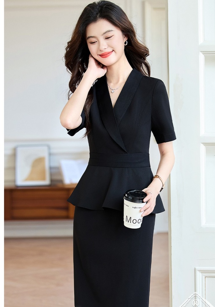 Slim dress temperament business suit for women