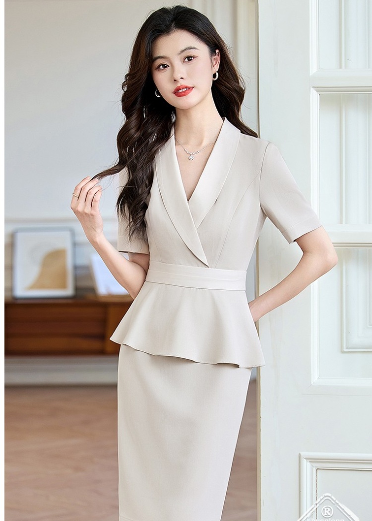 Slim dress temperament business suit for women