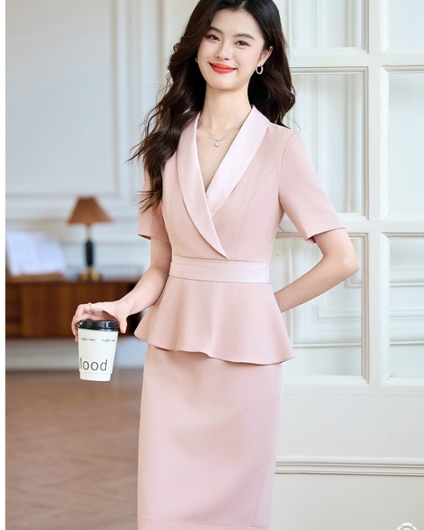 Slim dress temperament business suit for women