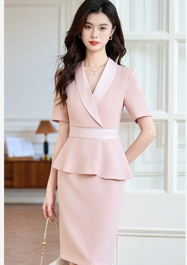 Slim dress temperament business suit for women