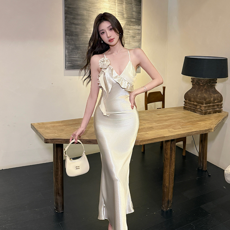 Mermaid dress irregular formal dress for women