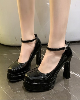 Fine-root France style high-heeled shoes fashion shoes