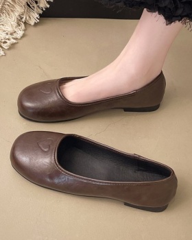 Spring and autumn lady lazy shoes low flattie for women