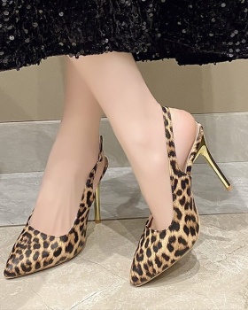 France style high-heeled shoes pointed shoes for women