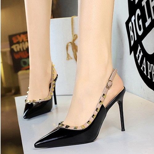 Rivet high-heeled shoes high-heeled shoes for women