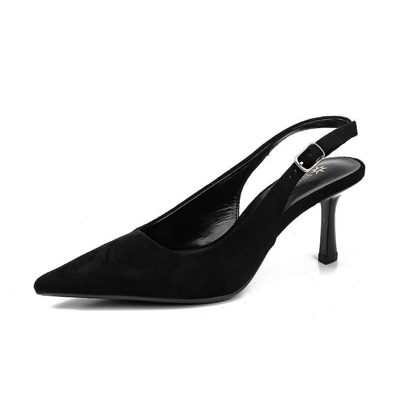 Pointed all-match high-heeled shoes temperament shoes