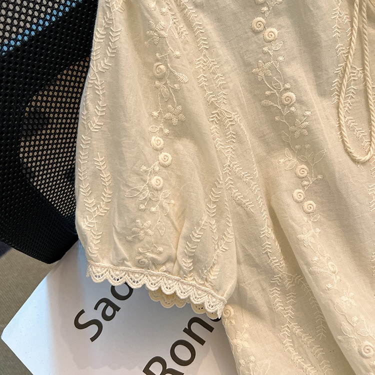 Temperament small shirt short sleeve shirt for women