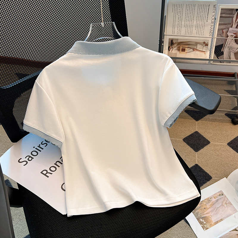 Unique loose T-shirt summer short sleeve shirts