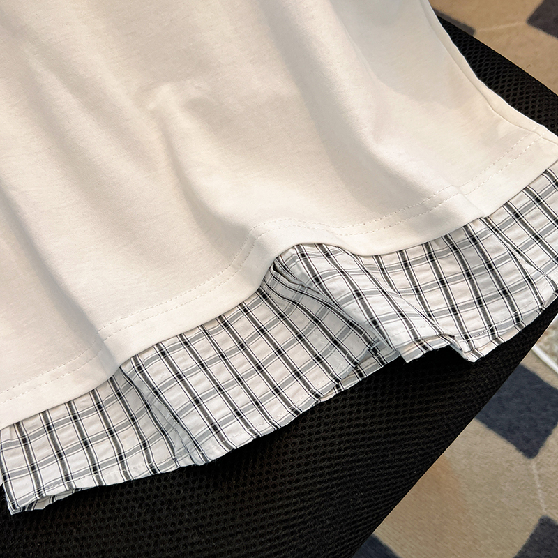 Summer slim T-shirt show young short sleeve tops for women