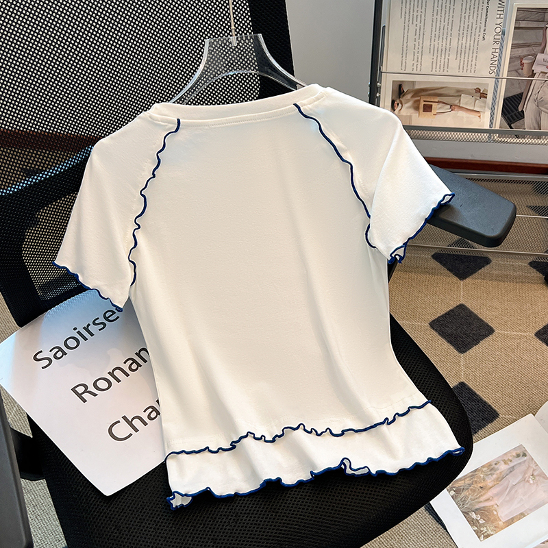 Short T-shirt short sleeve tops