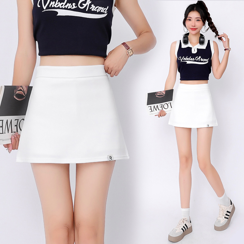 A-line spicegirl culottes package hip short skirt for women