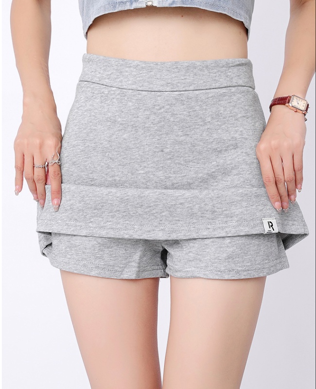 A-line spicegirl culottes package hip short skirt for women