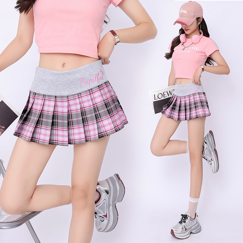 A-line short skirt high waist skirt for women