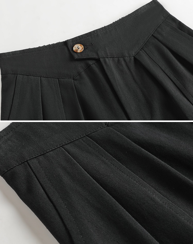 High waist slim wide leg summer Casual shorts for women