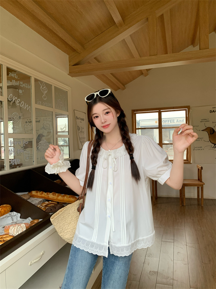 Slim short sleeve shirt summer temperament small shirt