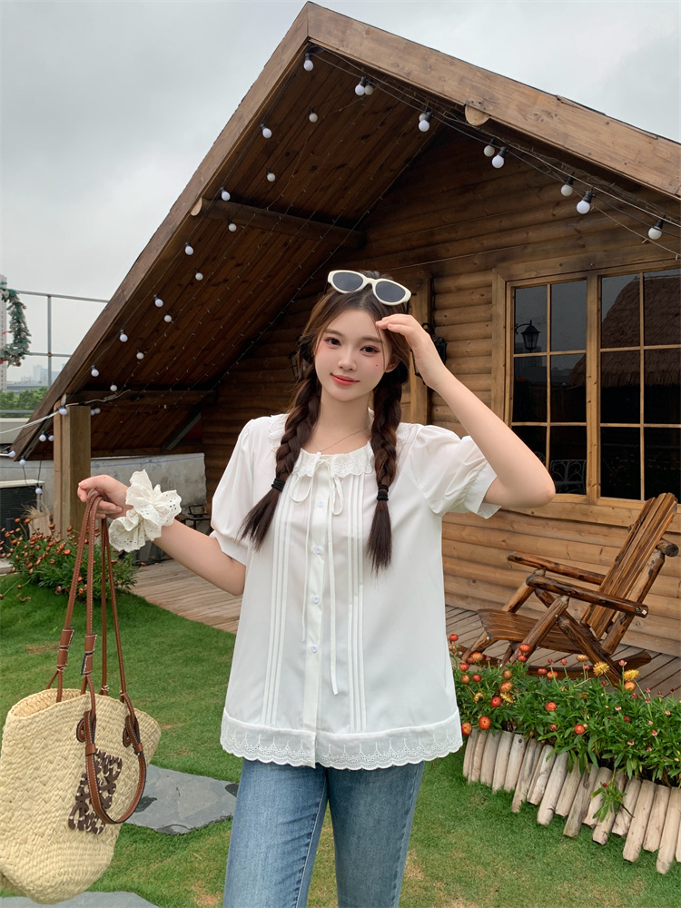 Slim short sleeve shirt summer temperament small shirt