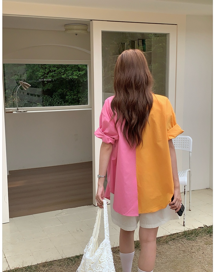 Sunscreen mixed colors tops bright long coat for women
