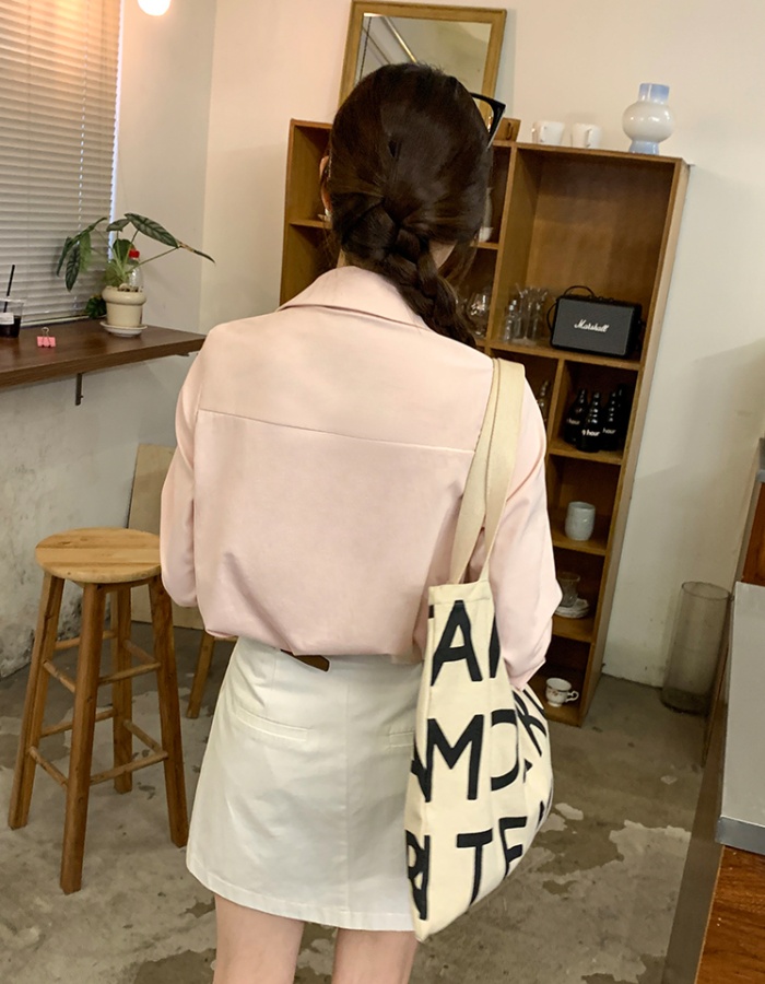 Long sleeve embroidery unique chanelstyle shirt
