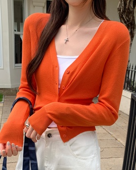 Korean style all-match sweater unique tops for women