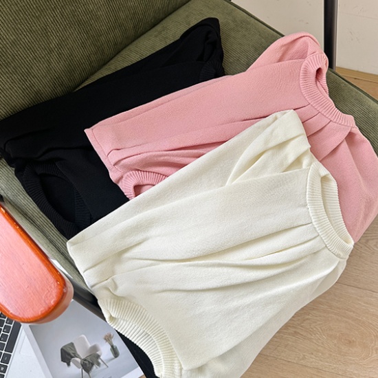 Sleeveless summer tops Korean style sweater for women