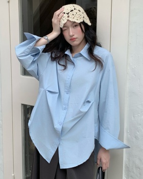 Unique long sleeve shirt inside the ride tops for women